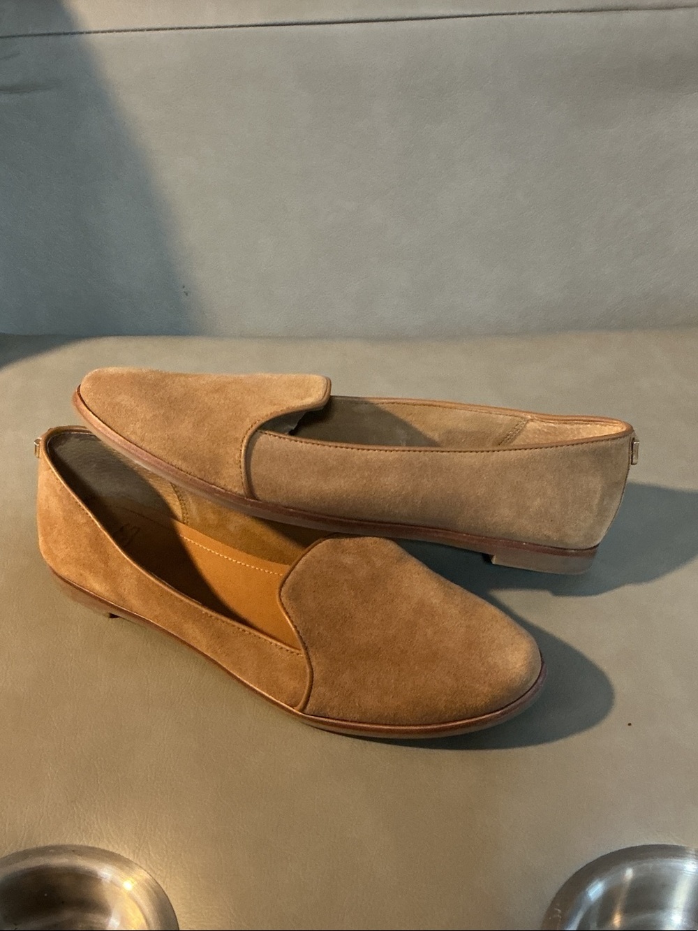 UGG Women's Suede Loafers in Tan